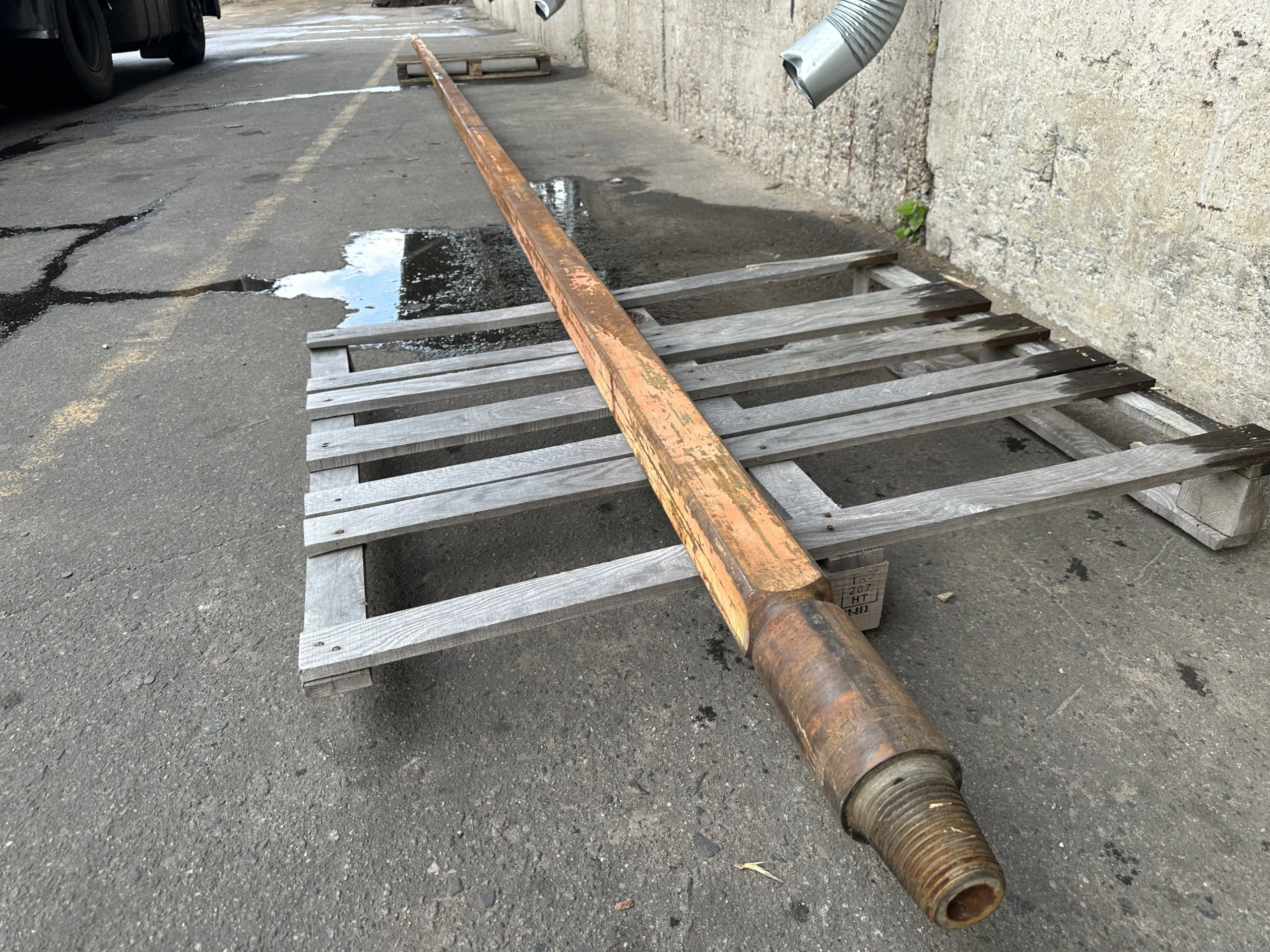 Рабочая труба, буровой квадрат на 1БА15