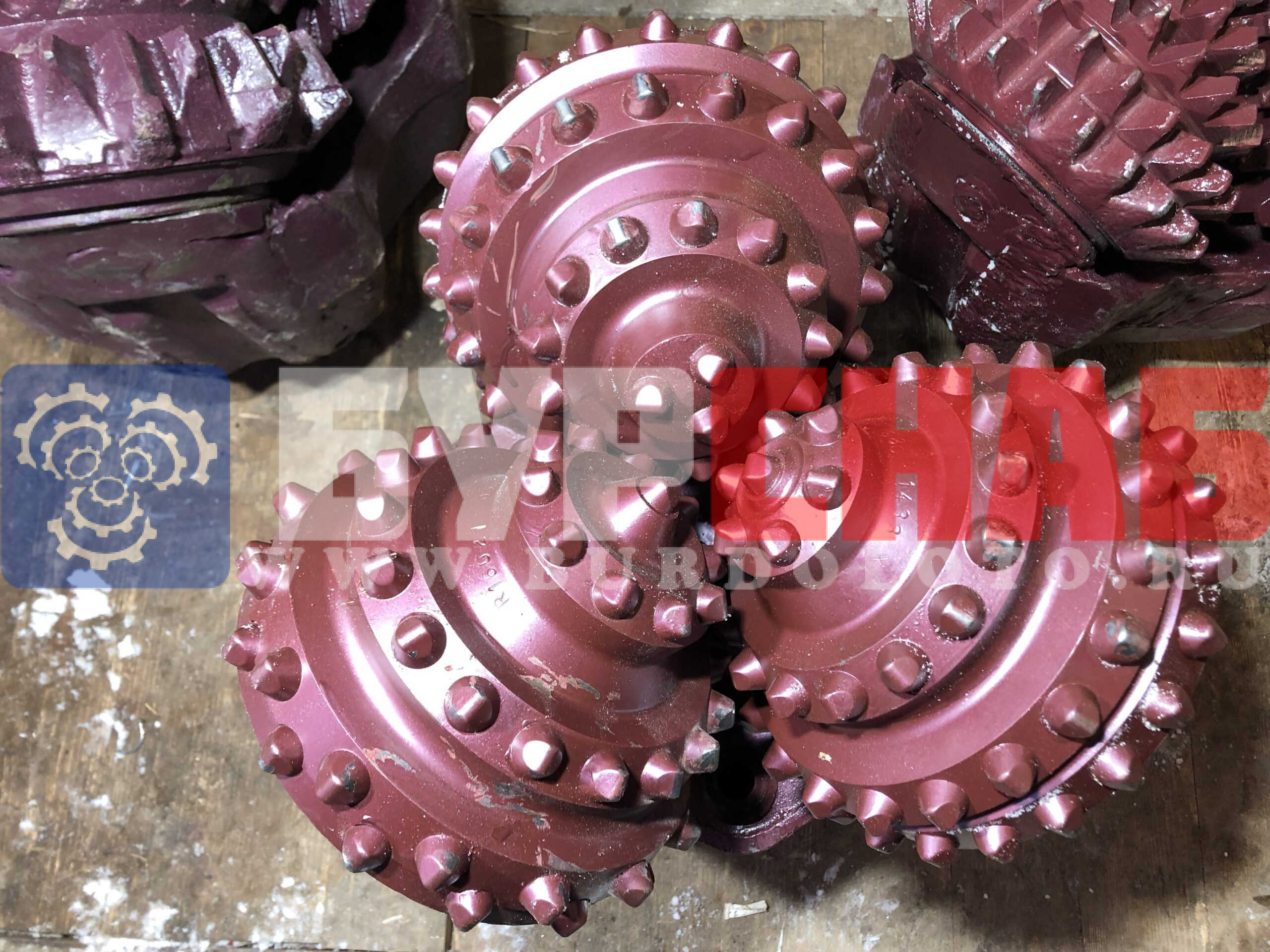 Долото шарошечное ф 393,3 GRDP625 (IADC 625)