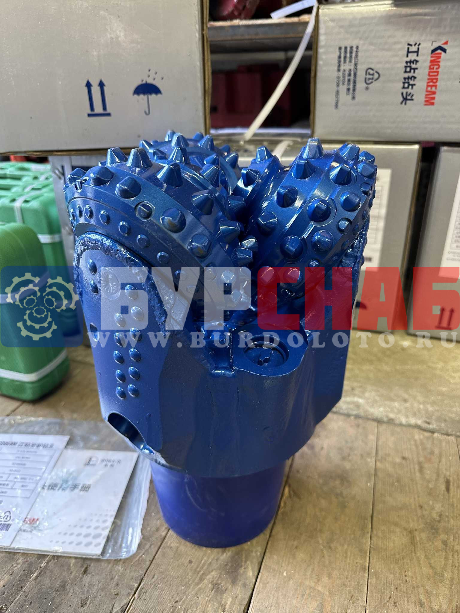 Долото шарошечное ф 244,5 HAT537G (IADC537)