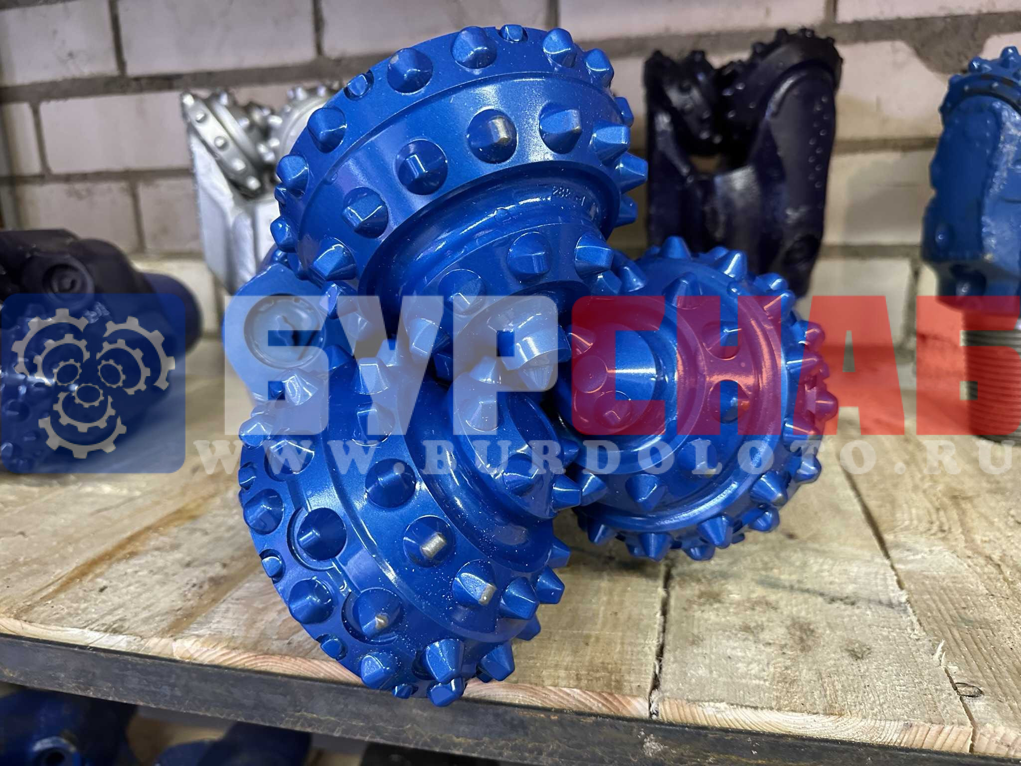 Долото шарошечное ф 244,5 HAT537G (IADC537)