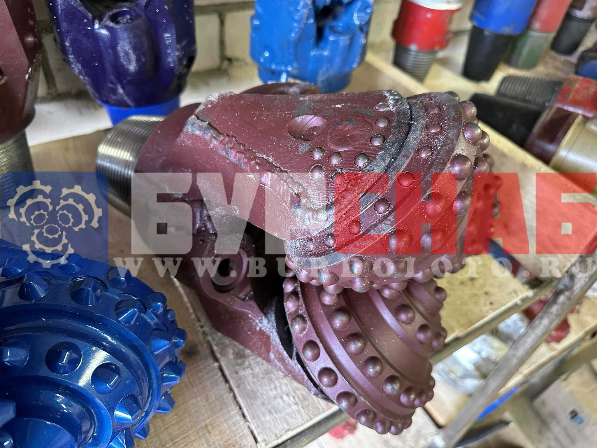 Долото шарошечное ф 244.5 К-ПГВ (AIRS722)