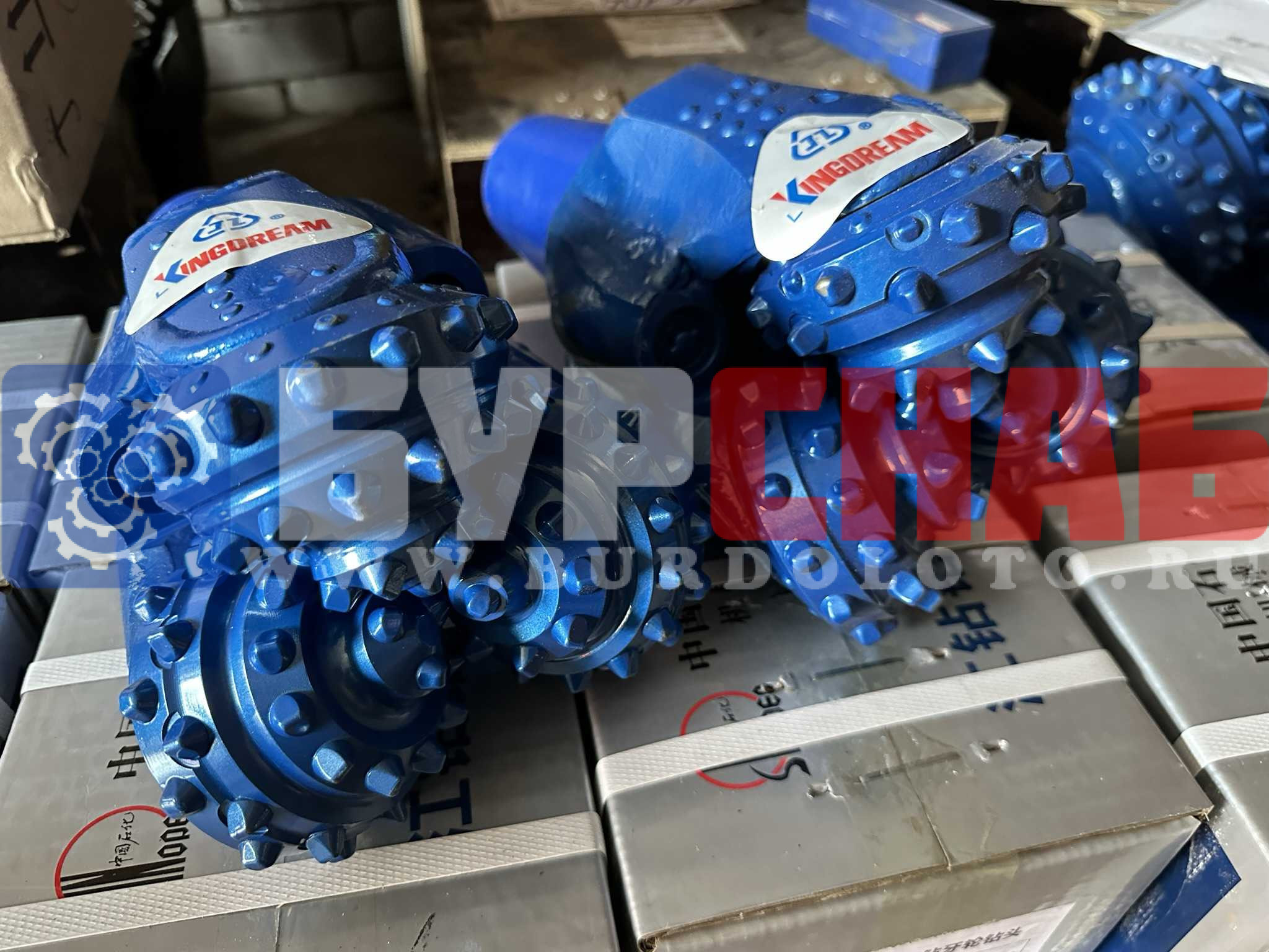 Долото шарошечное ф 171,4 HA537G (IADC537)