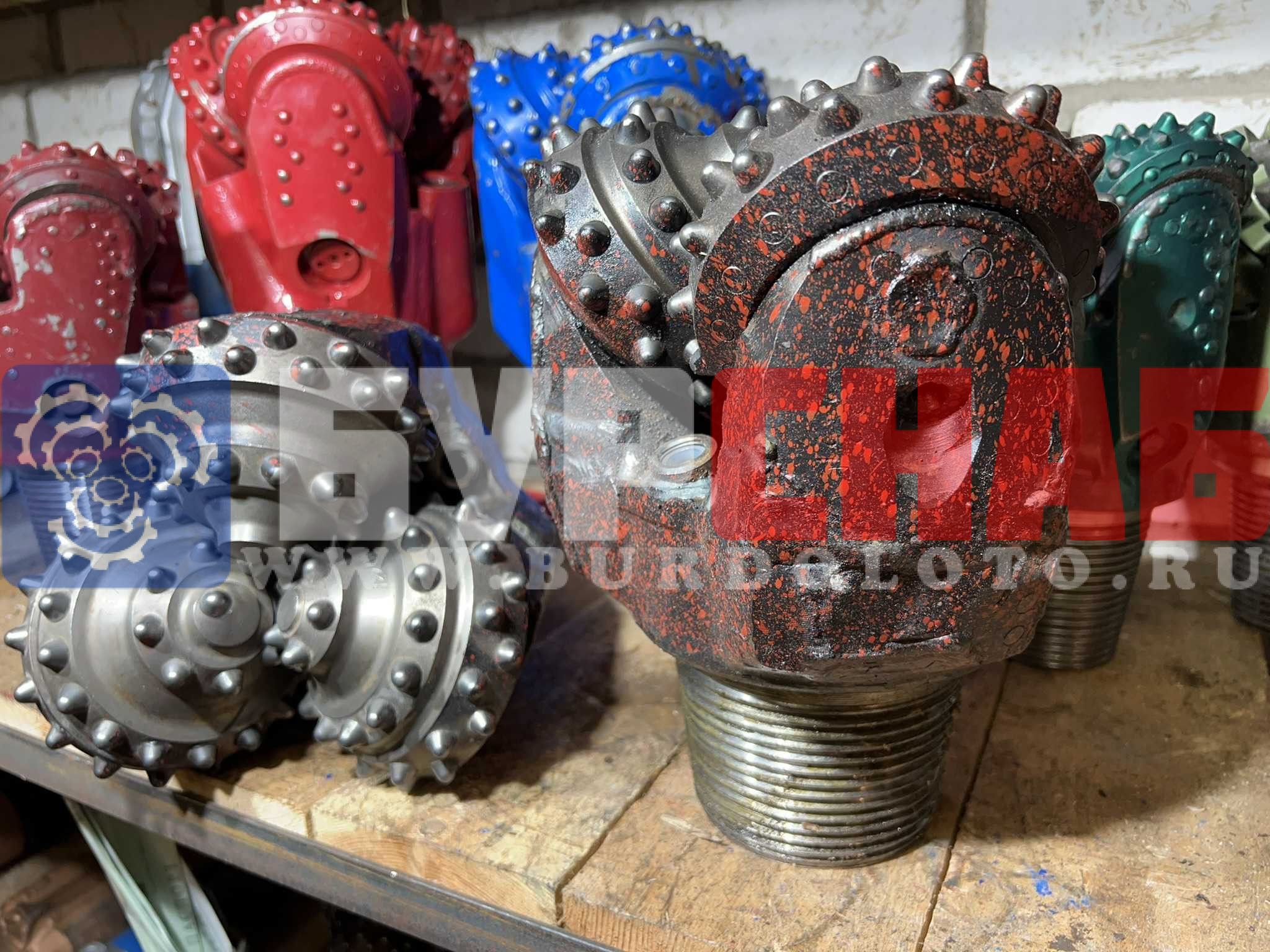 Долото шарошечное ф 215.9 ТКЗ-ПГВ (ГОРМАШ)