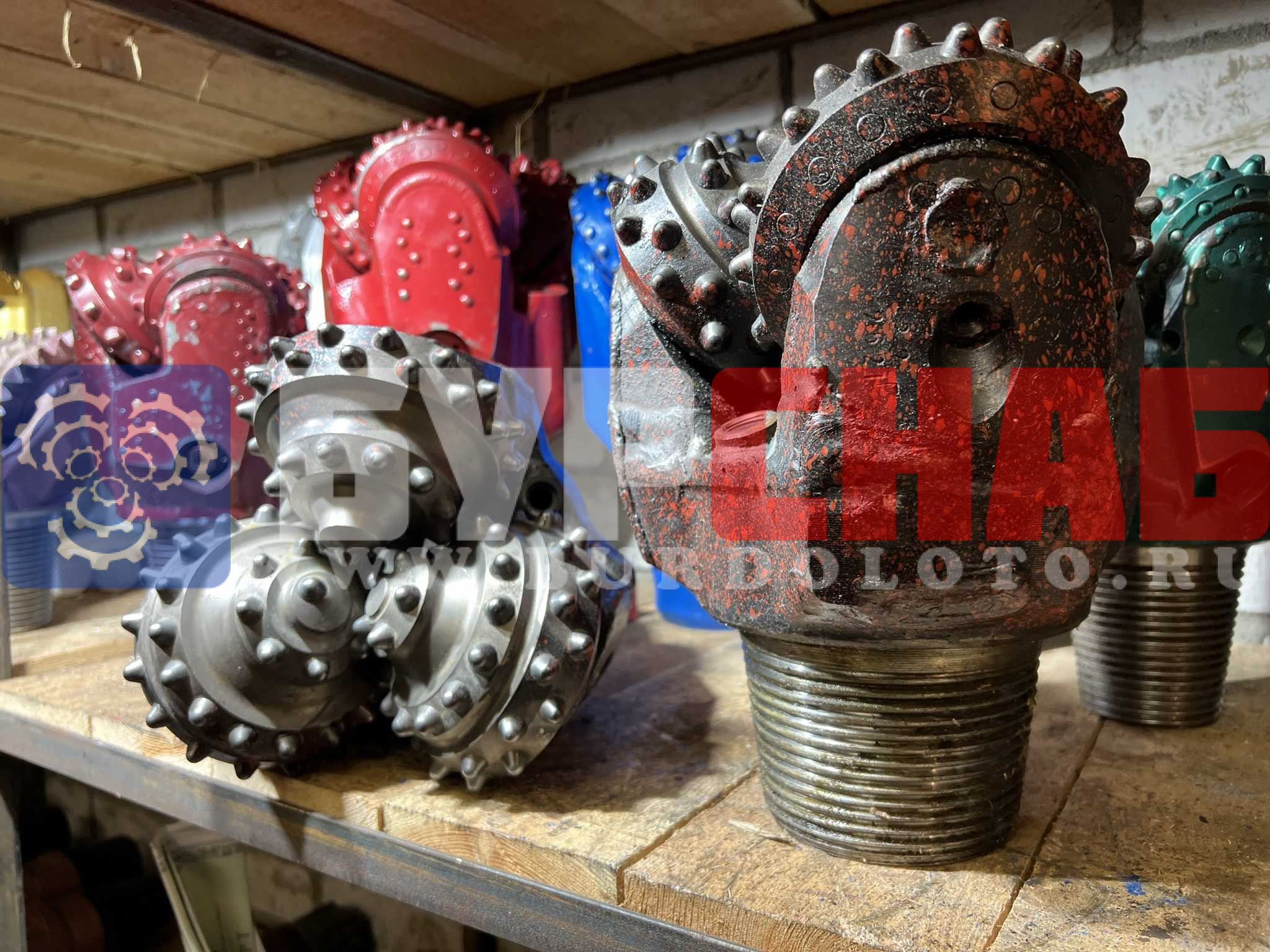 Долото шарошечное ф 215.9 ТКЗ-ПГВ (ГОРМАШ)