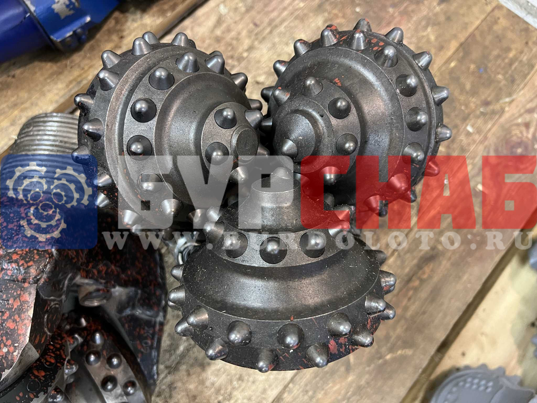 Долото шарошечное ф 215.9 ТКЗ-ПГВ (ГОРМАШ)