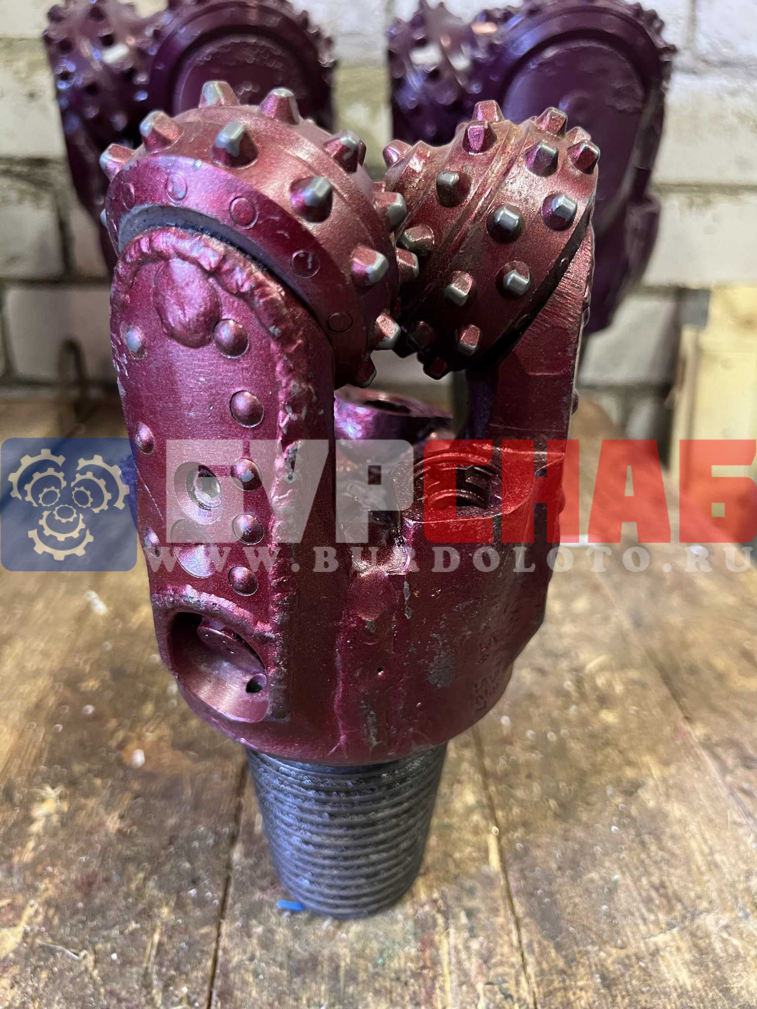 Долото шарошечное ф 123,8 KR537G (IADC537)