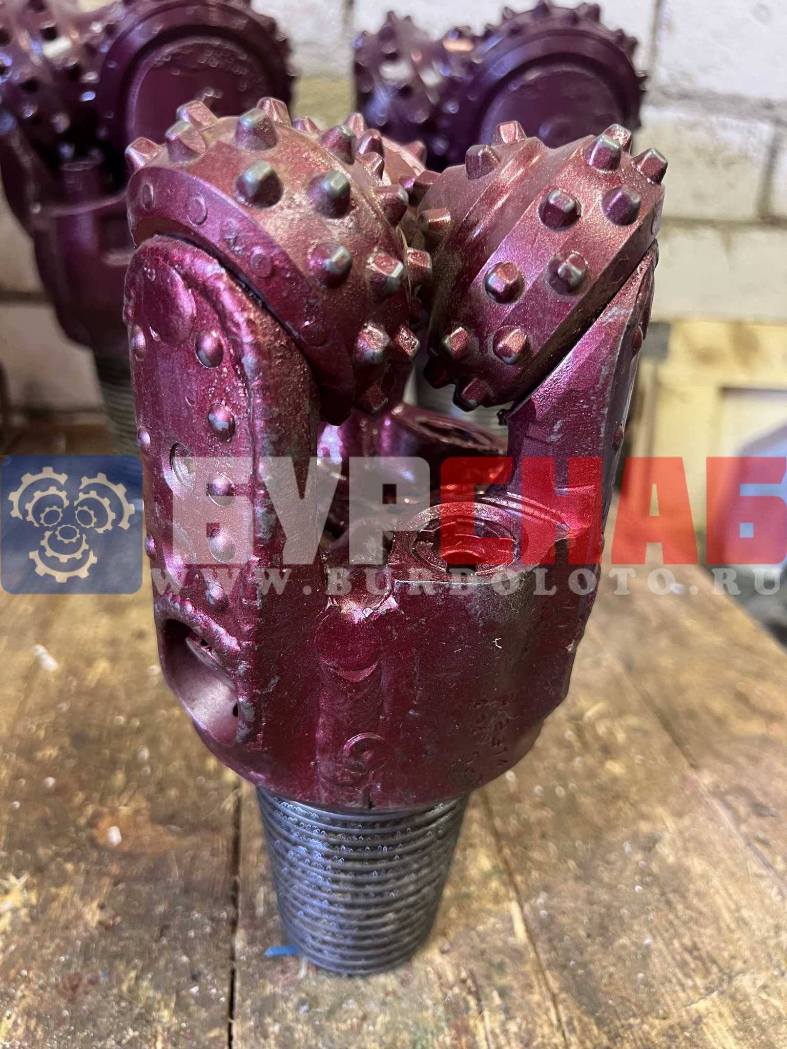 Долото шарошечное ф 123,8 KR537G (IADC537)