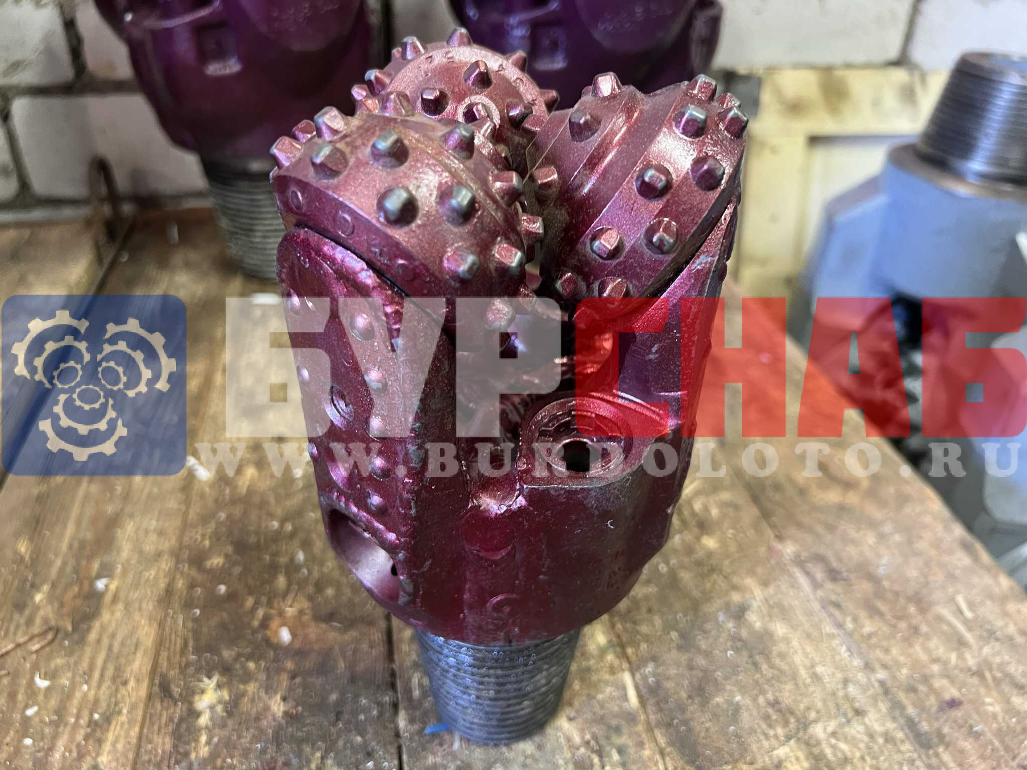 Долото шарошечное ф 123,8 KR537G (IADC537)