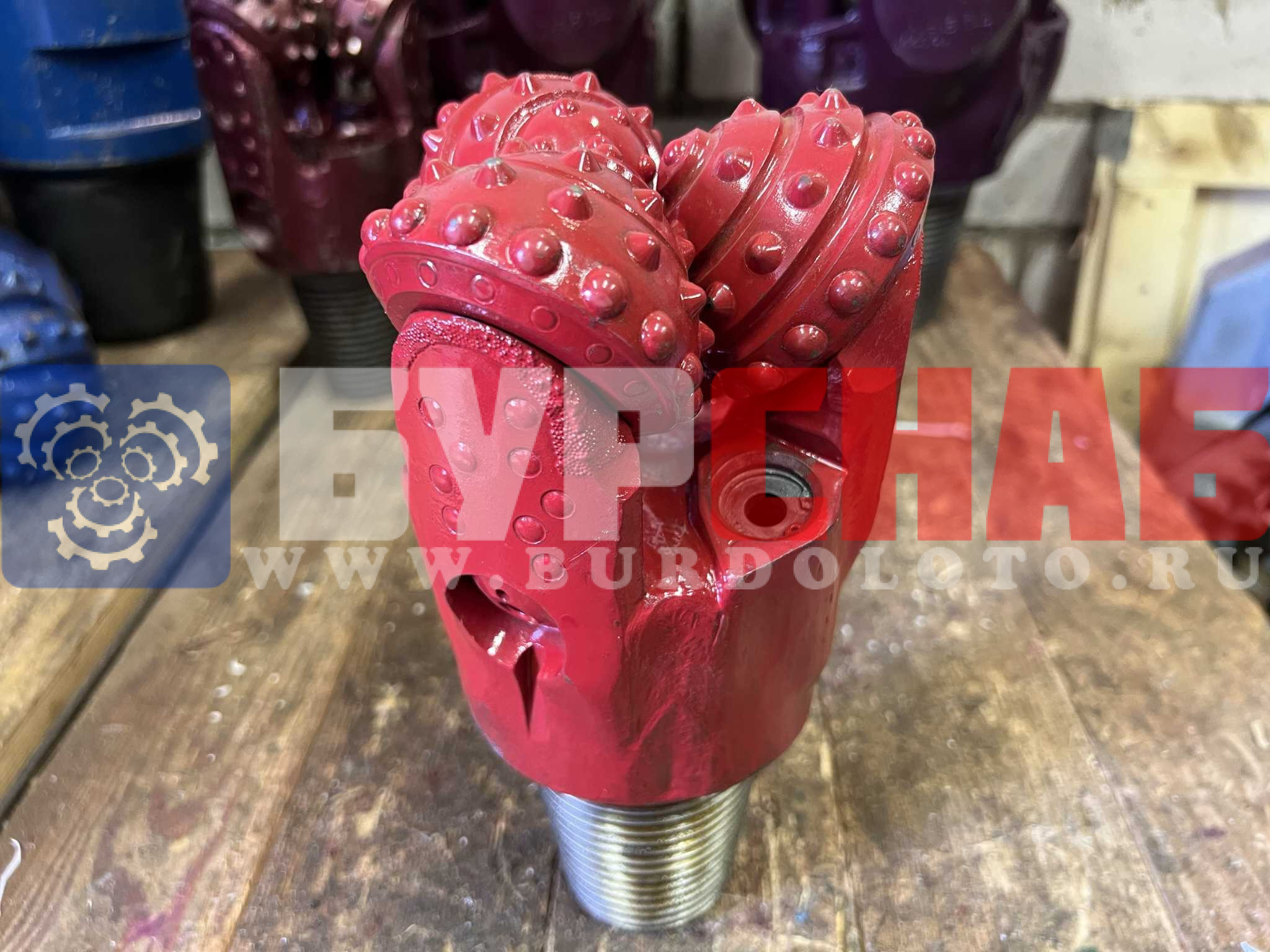 Долото шарошечное ф 123,8 R45P (IADC627)