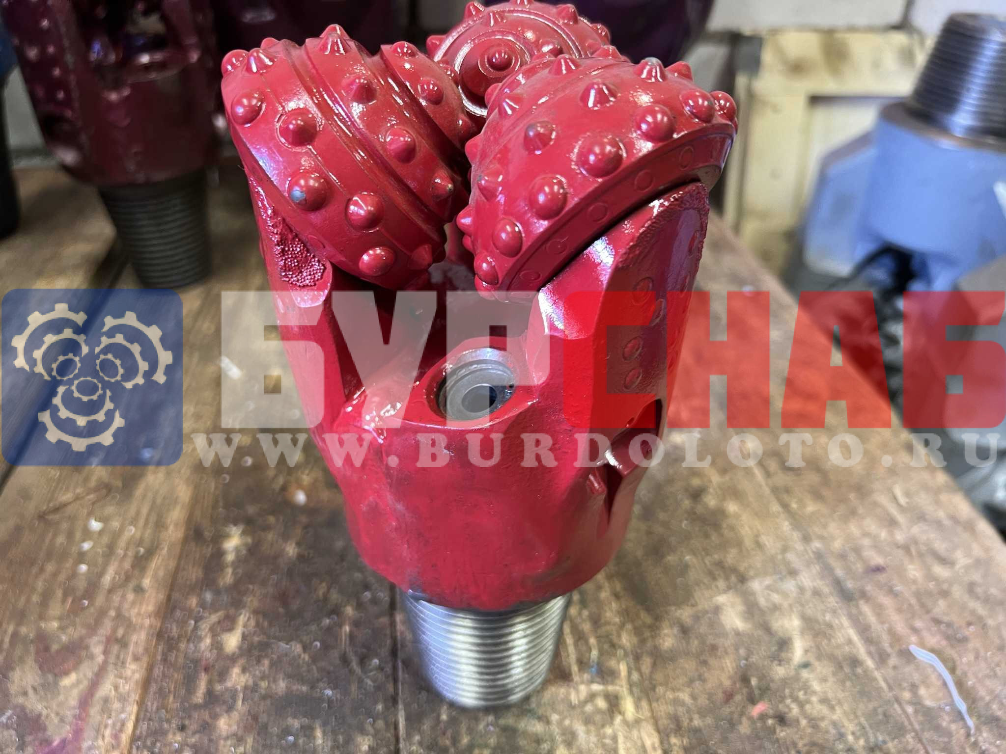 Долото шарошечное ф 123,8 R45P (IADC627)