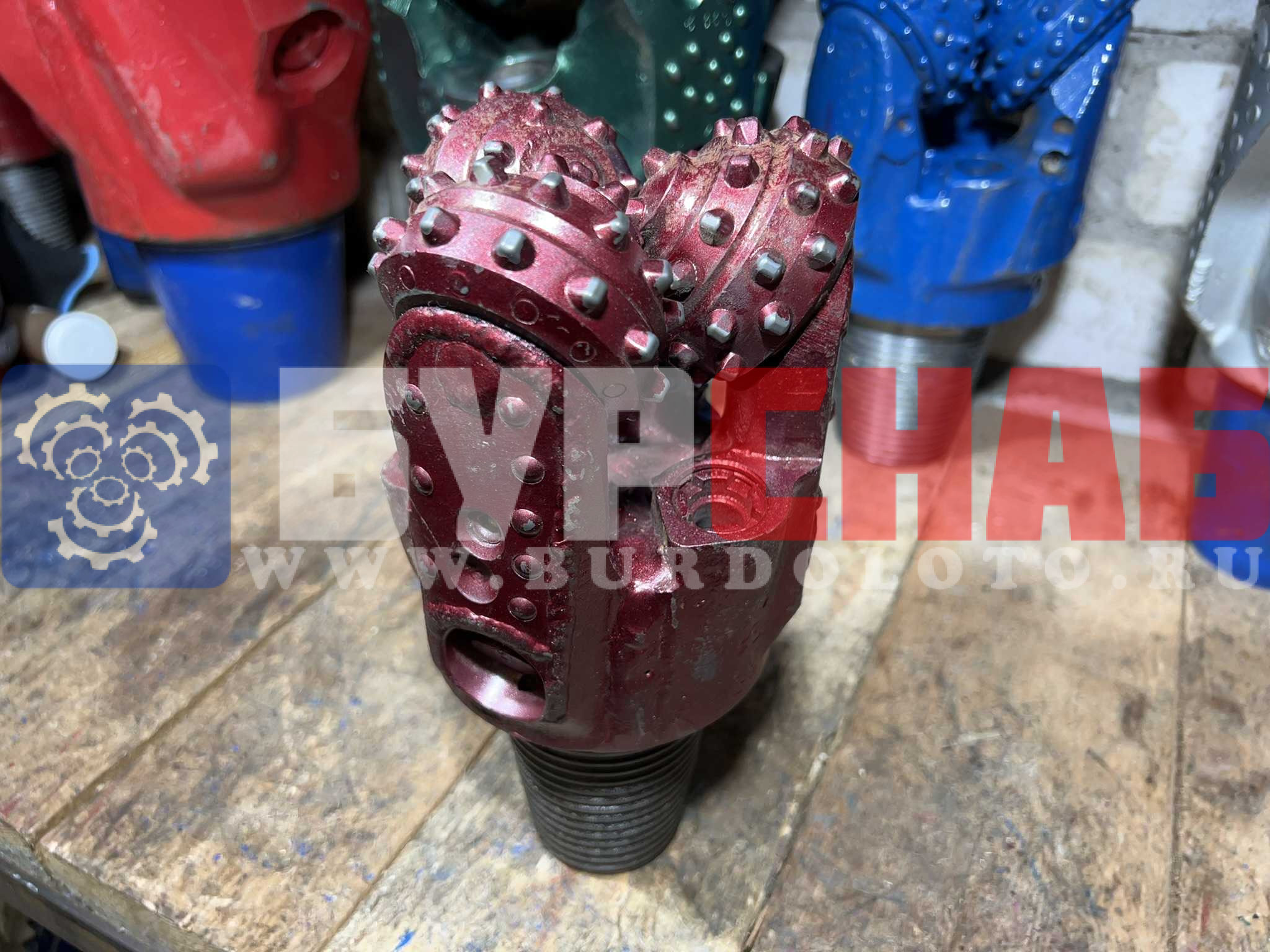 Долото шарошечное ф 123,8 KR537G (IADC537)