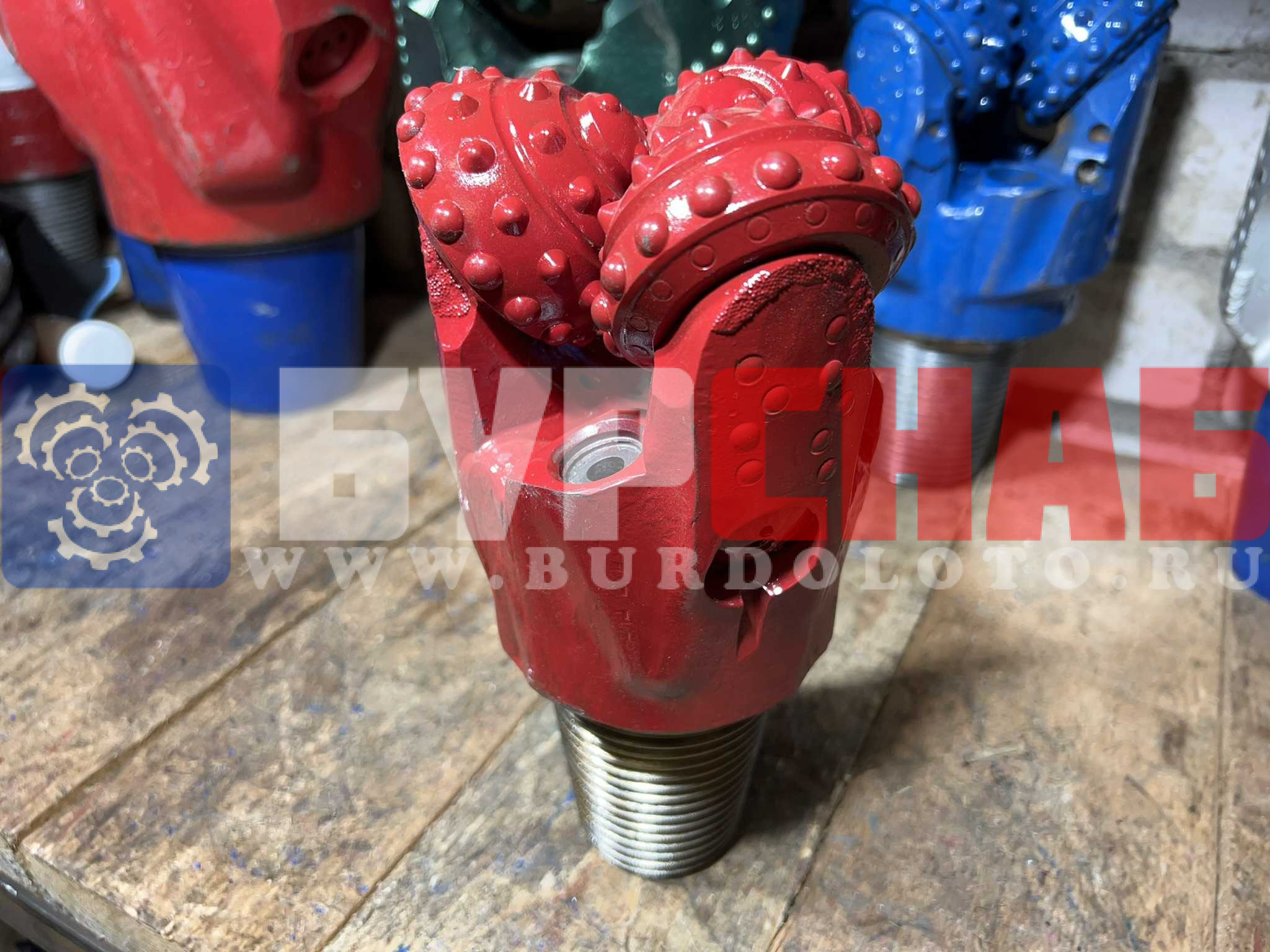 Долото шарошечное ф 123,8 R45P (IADC627)