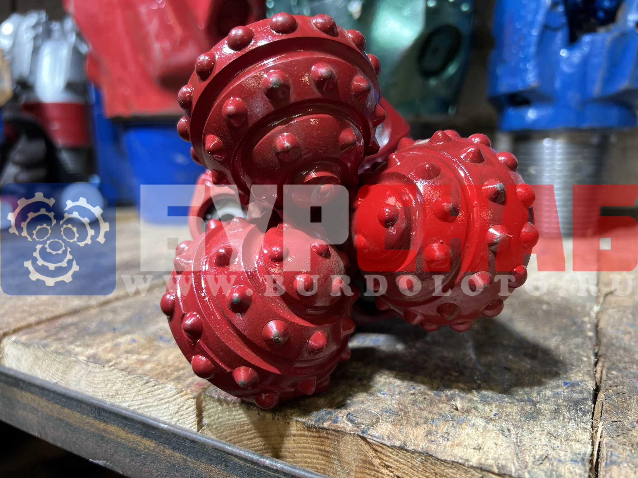 Долото шарошечное ф 123,8 R45P (IADC627)