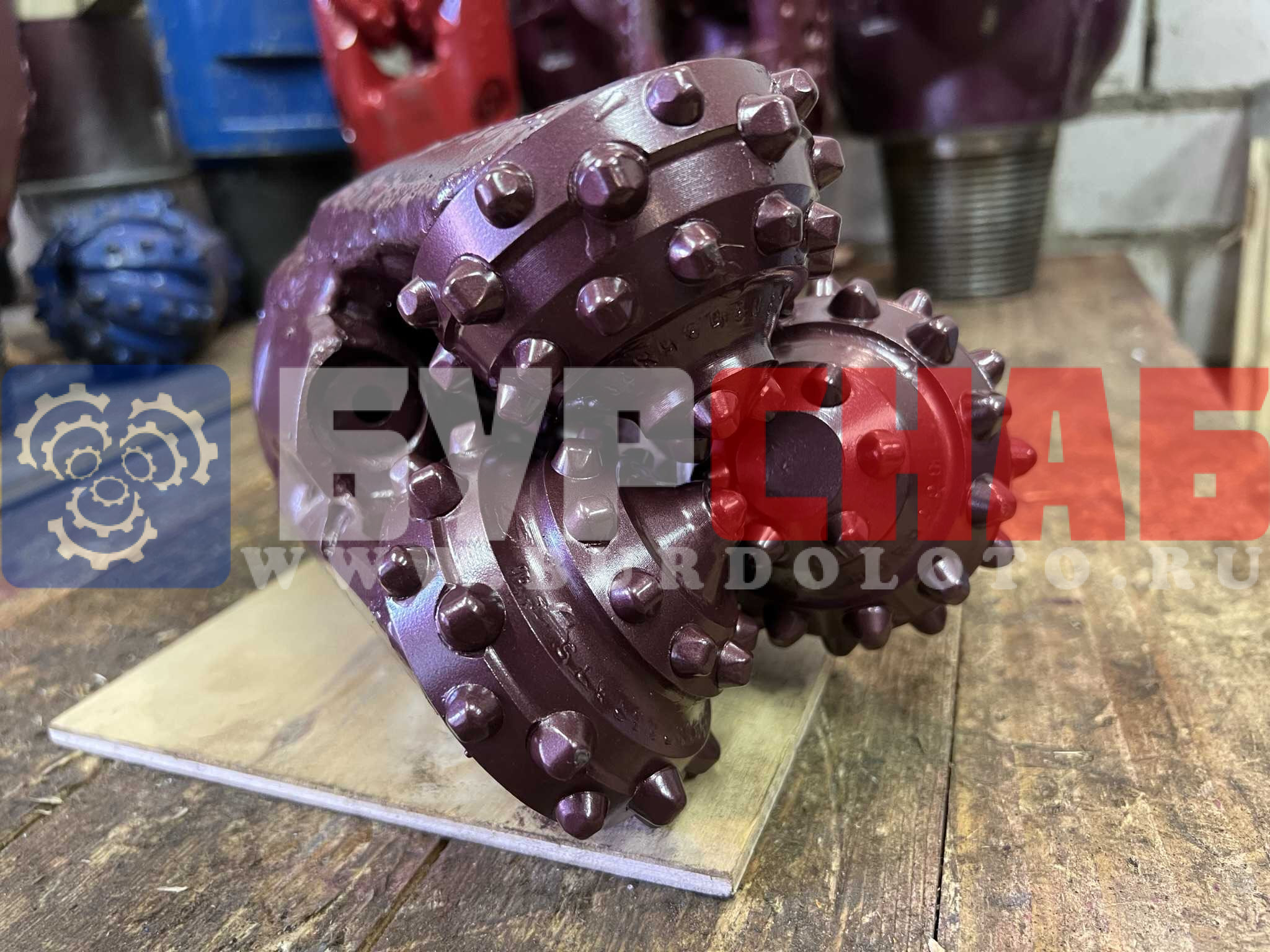 Долото шарошечное ф 144 СЗ-ГАУ