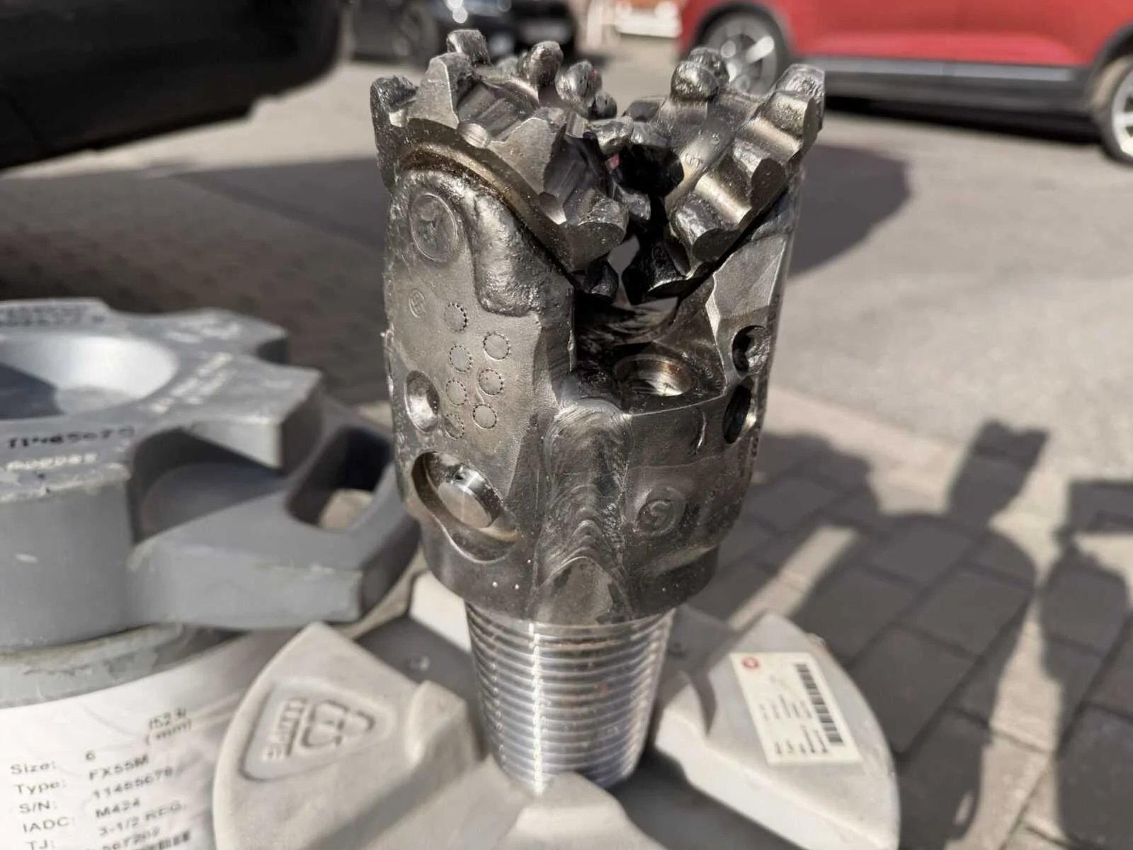 Долото шарошечное ф 123.8 XS1S (IADC117)