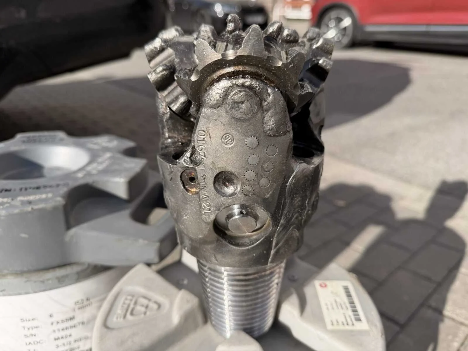 Долото шарошечное ф 123.8 XS1S (IADC117)